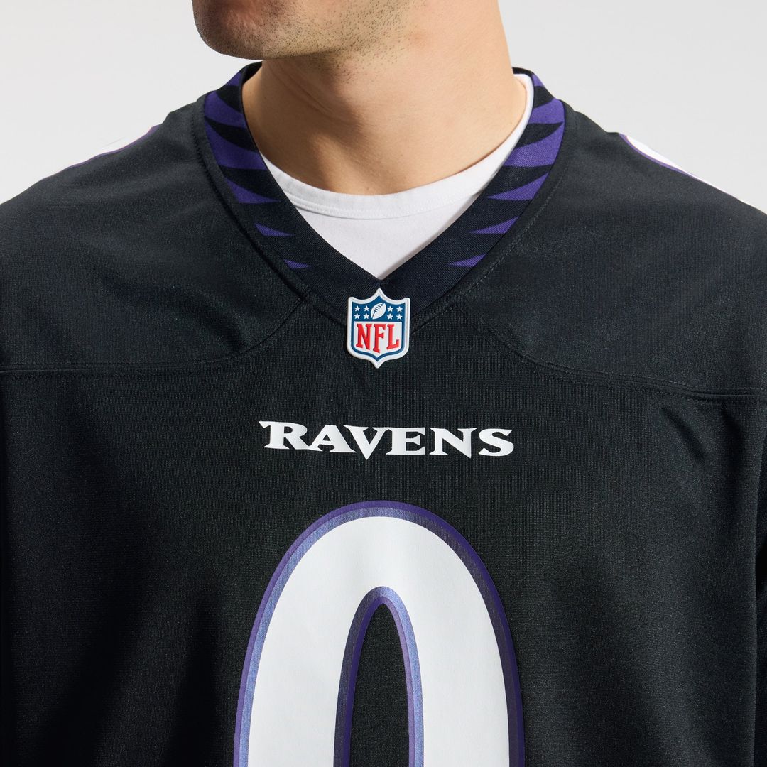 Baltimore Ravens Roquan Smith Nike Alternate Game Jersey - Black