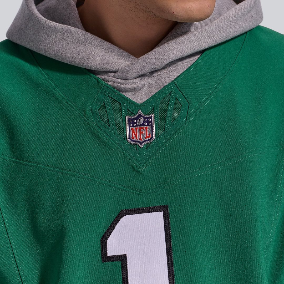 Philadelphia Eagles Jalen Hurts Nike Alternate Vapor F.U.S.E. Elite Jersey - Kelly Green