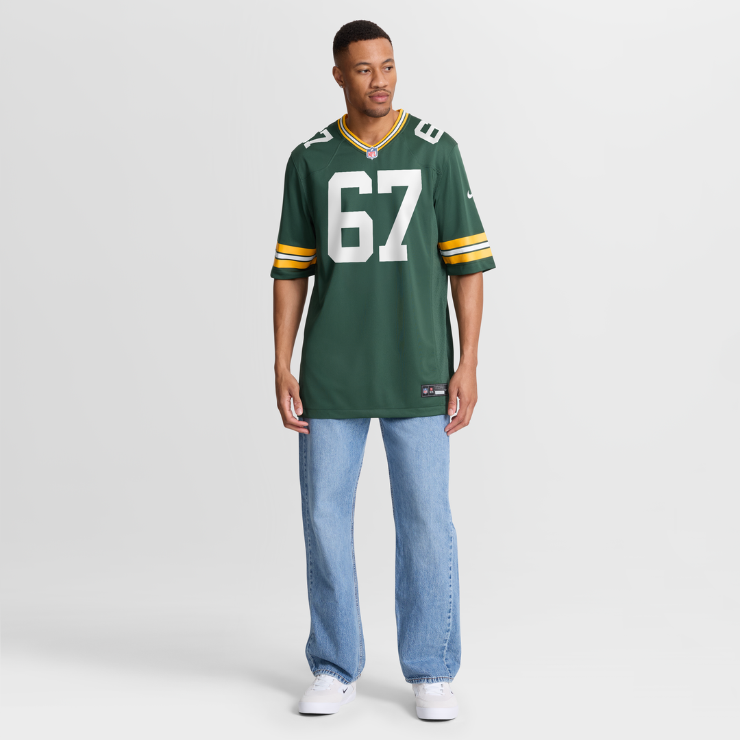 Green Bay Packers Donovan Jennings Nike Team Game Jersey - Green