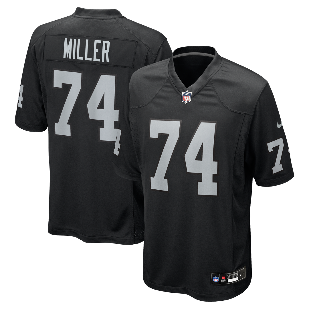 Las Vegas Raiders Kolton Miller Nike Game Jersey - Black