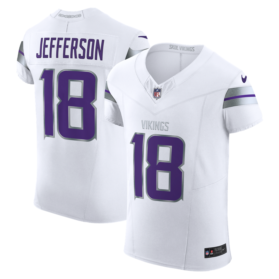 Minnesota Vikings Justin Jefferson Nike Alternate Vapor F.U.S.E. Elite Player Jersey - White
