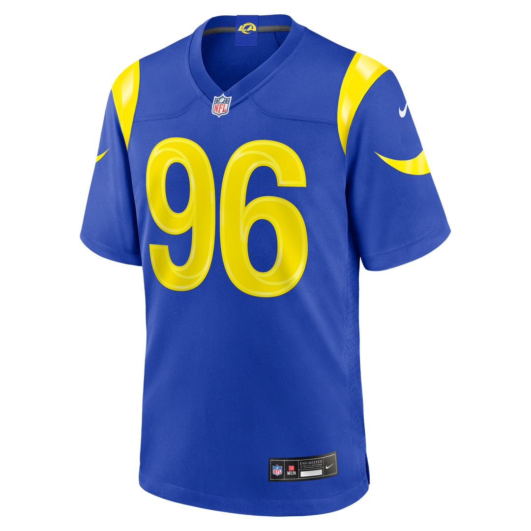 Los Angeles Rams Tim Keenan III Nike Team Game Jersey - Royal