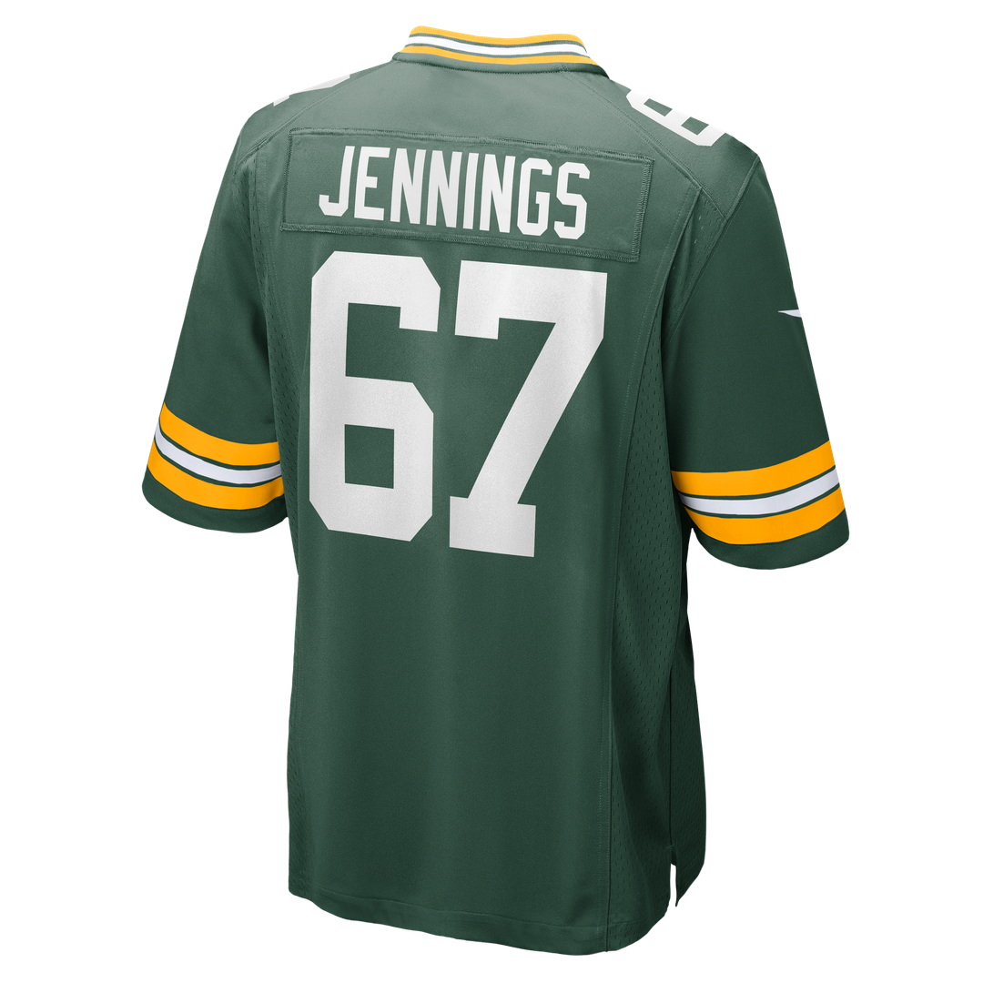 Green Bay Packers Donovan Jennings Nike Team Game Jersey - Green