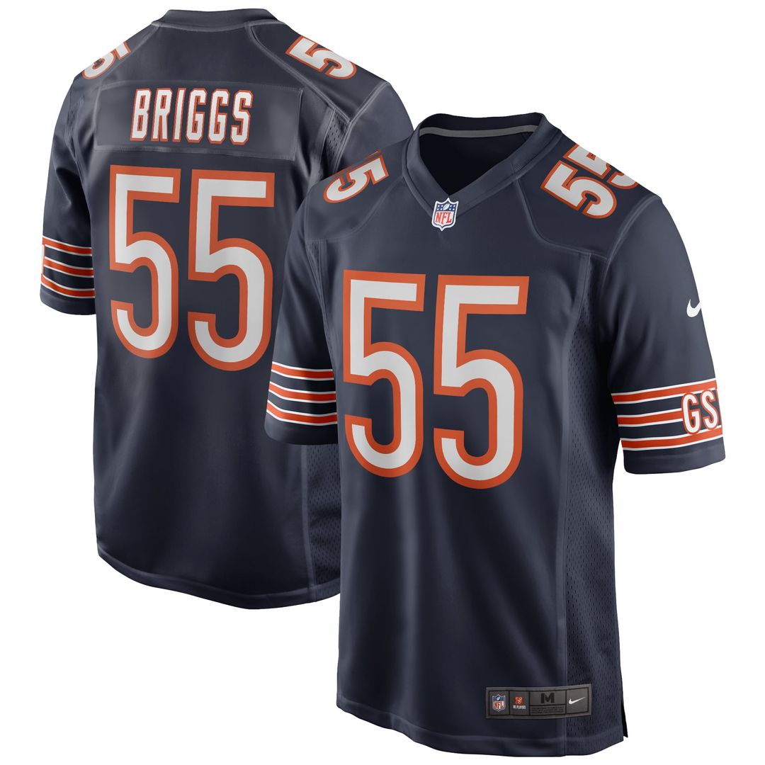 Chicago Bears Lance Briggs Nike Game Retired Player Jersey - Navy