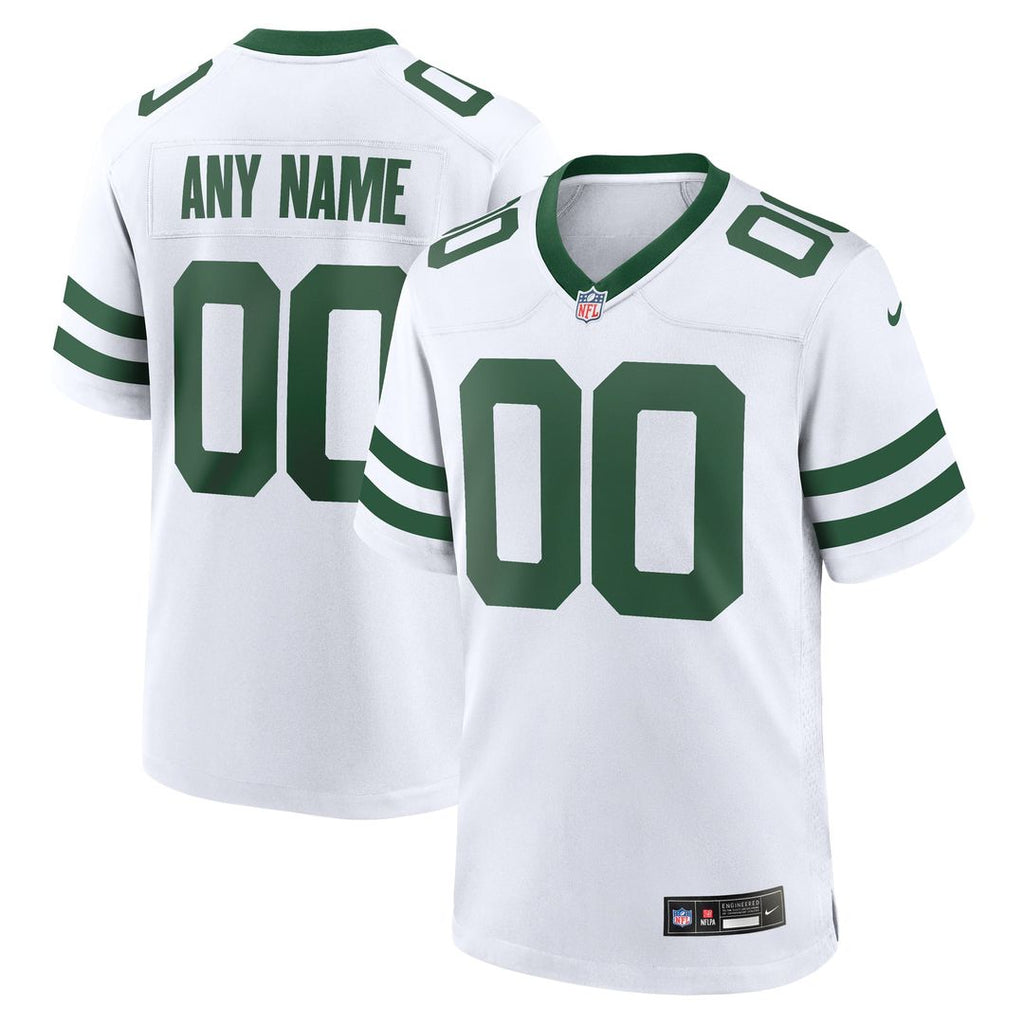 New York Jets Nike Custom Game Jersey - Legacy Green