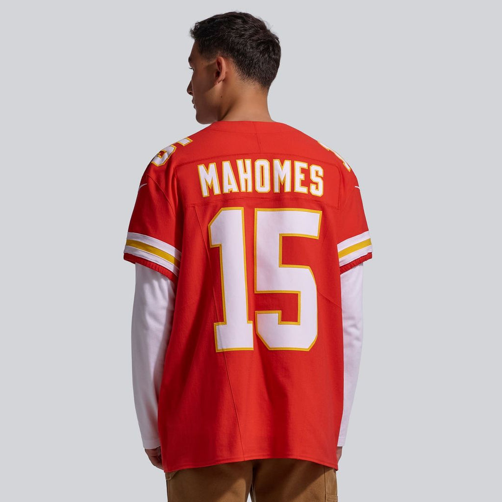 Kansas City Chiefs Patrick Mahomes Nike Team Vapor F.U.S.E. Elite Jersey - Red