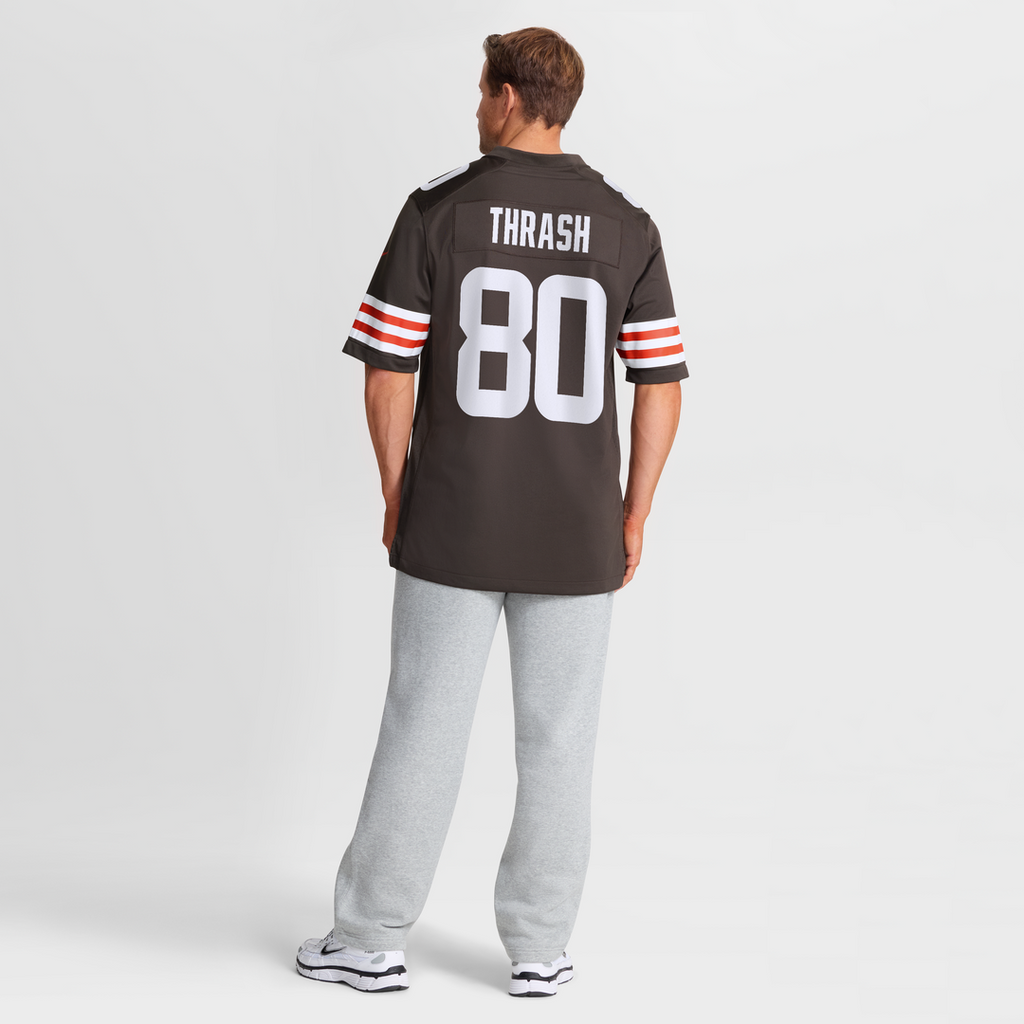 Cleveland Browns Jamari Thrash Nike Team Game Jersey - Brown