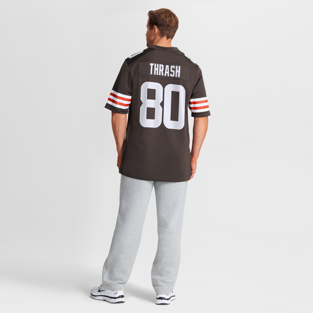 Cleveland Browns Jamari Thrash Nike Team Game Jersey - Brown