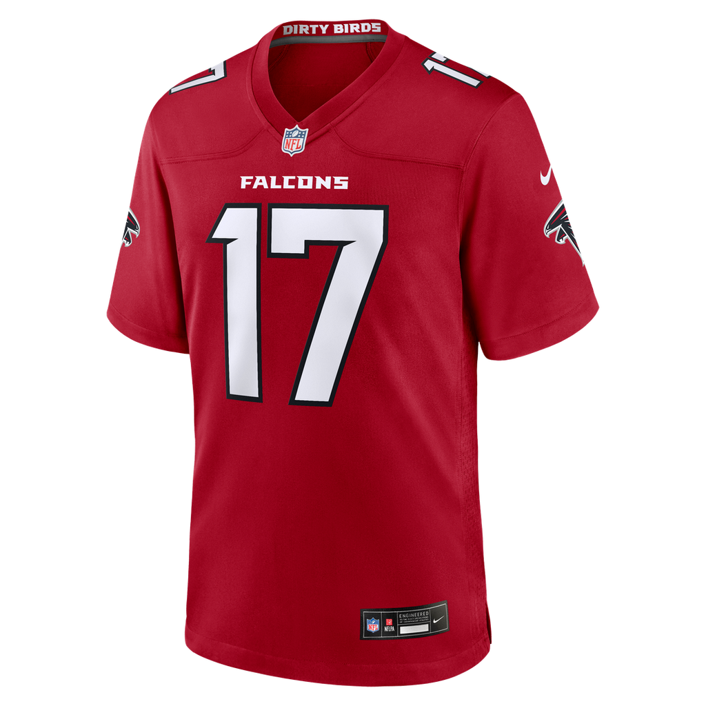 Atlanta Falcons Zachariah Branch Nike Team Game Jersey - Red