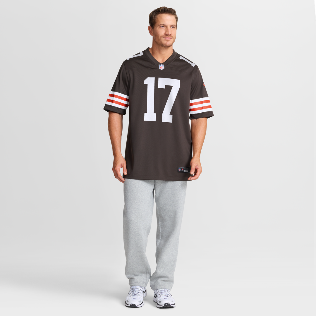 Cleveland Browns Jerome Baker Nike Team Game Jersey - Brown