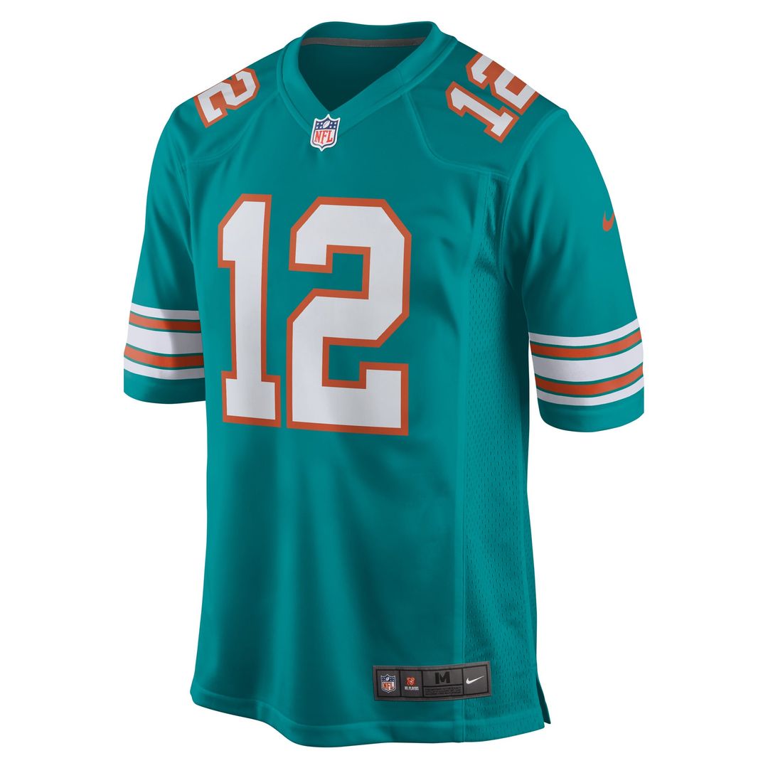 Miami Dolphins Bob Griese Nike Retired Player Jersey - Aqua