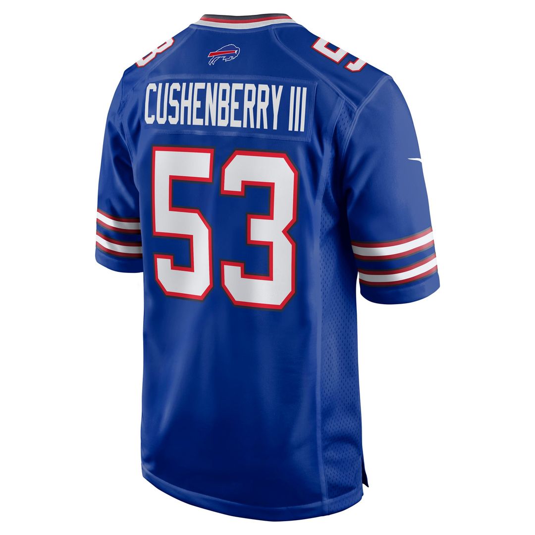 Buffalo Bills Lloyd Cushenberry III Nike Team Game Jersey - Royal
