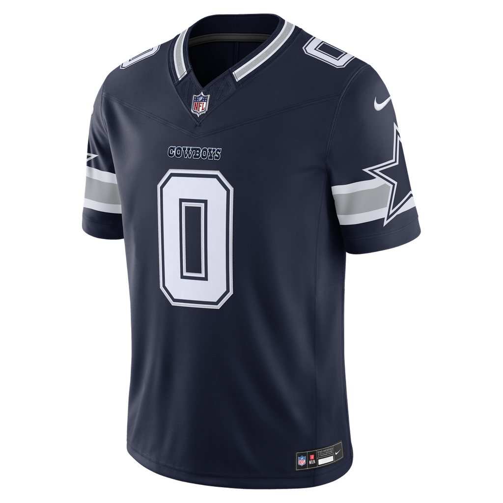 Dallas Cowboys DeMarvion Overshown Nike Team Vapor F.U.S.E. Stitched Limited Jersey - Navy