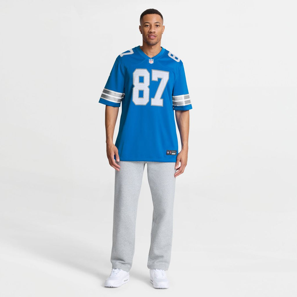 Detroit Lions Sam LaPorta Nike Game Jersey - Blue