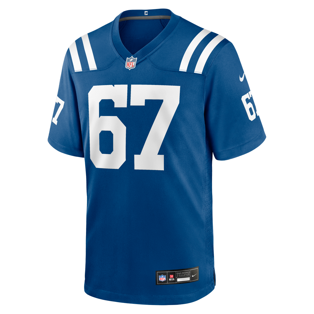 Indianapolis Colts Luke Tenuta Nike Team Game Jersey - Royal