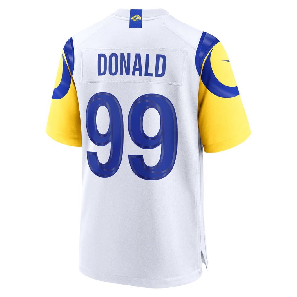 Los Angeles Rams Aaron Donald Nike Game Jersey - White