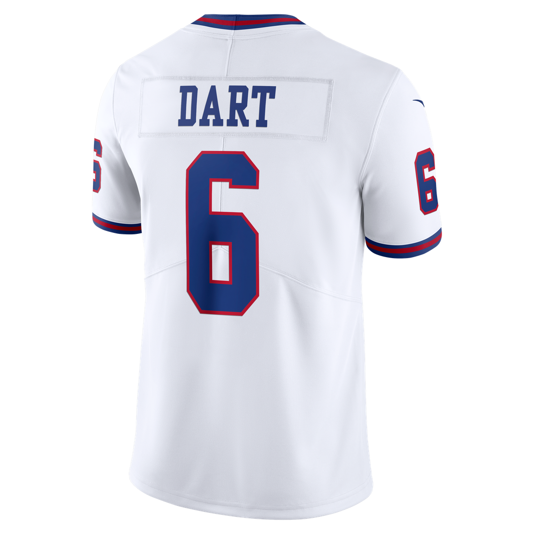 New York Giants Jaxson Dart Nike Legacy Vapor Untouchable Stitched Limited Jersey - Royal