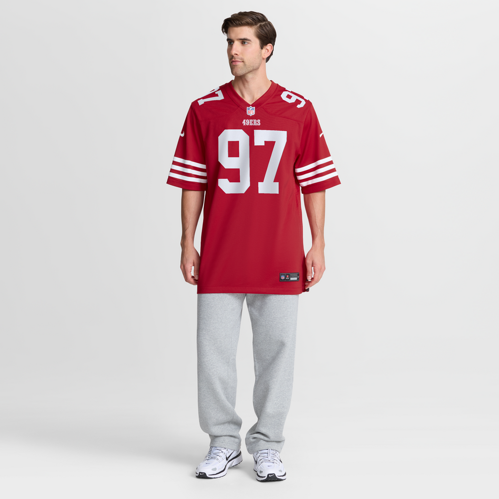 San Francisco 49ers Nick Bosa Nike Player Game Jersey - Scarlet