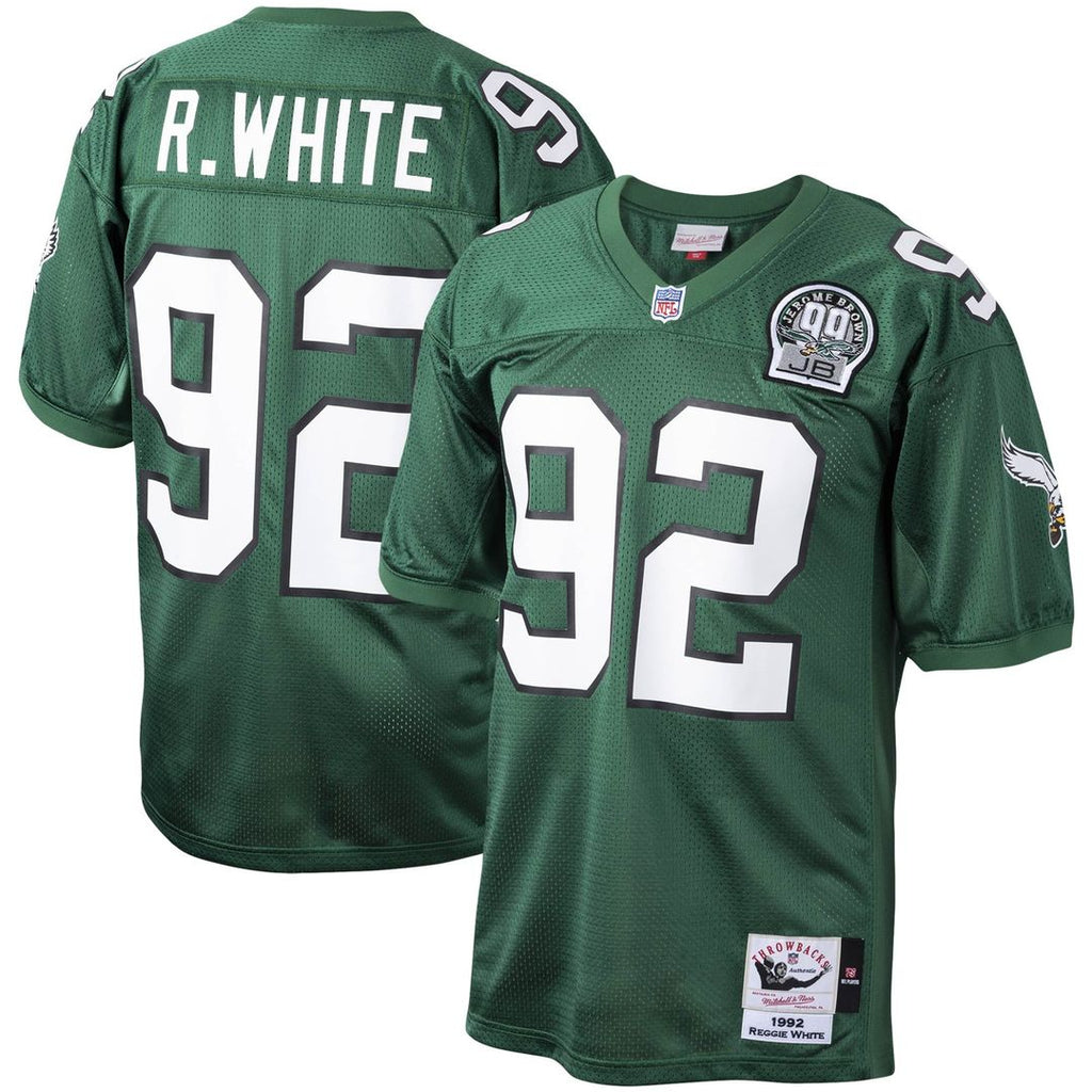Philadelphia Eagles Reggie White Mitchell & Ness Authentic Throwback Retired Player Jersey - Green