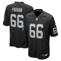 Las Vegas Raiders Dylan Parham Nike Game Player Jersey - Black