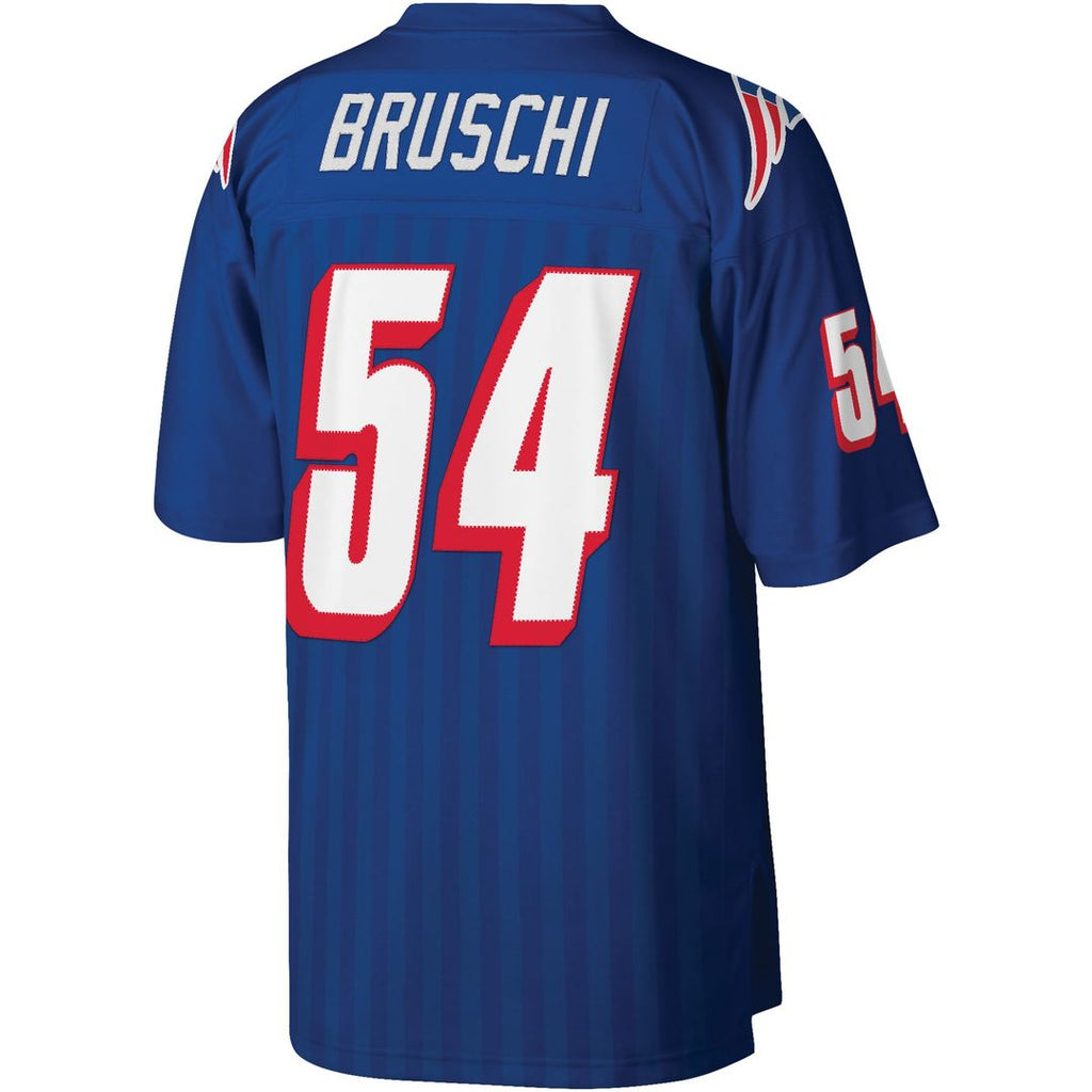 New England Patriots Tedy Bruschi Mitchell & Ness Legacy Replica Jersey - Royal