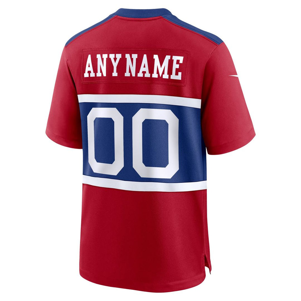 New York Giants Nike Custom Game Jersey - Royal