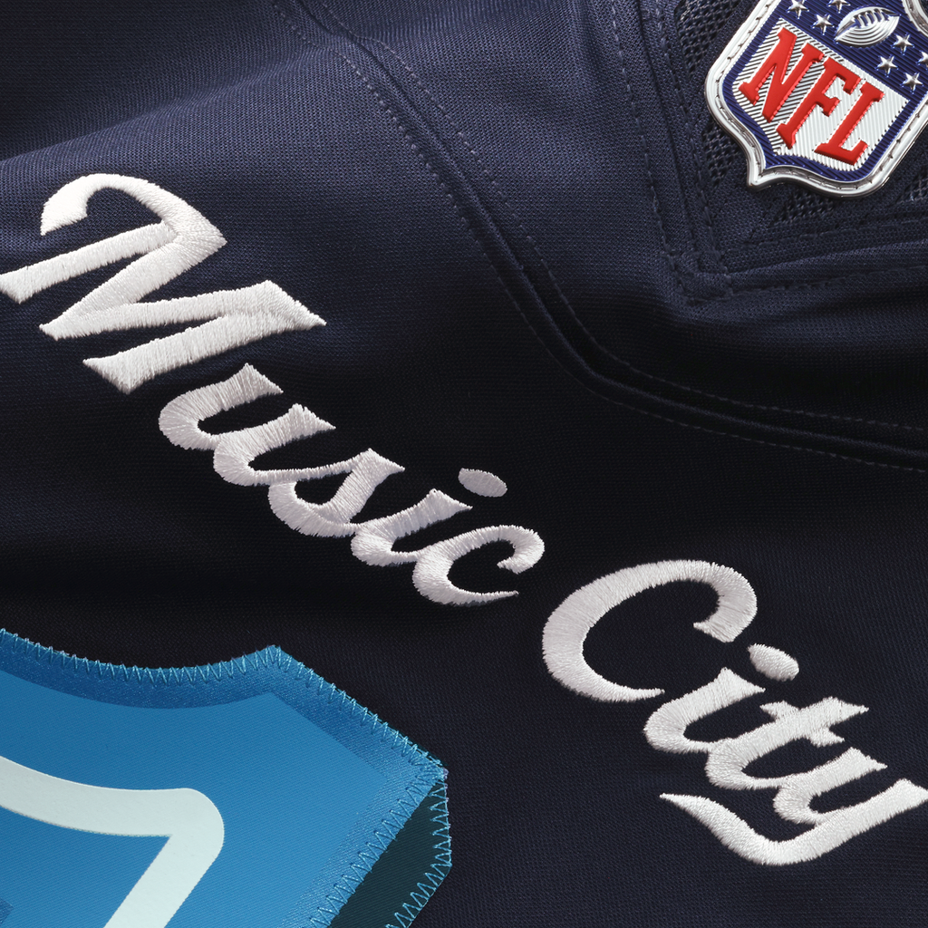 Tennessee Titans Cameron Ward Nike 2026 Rivalries Collection Stitched Limited Jersey - Navy