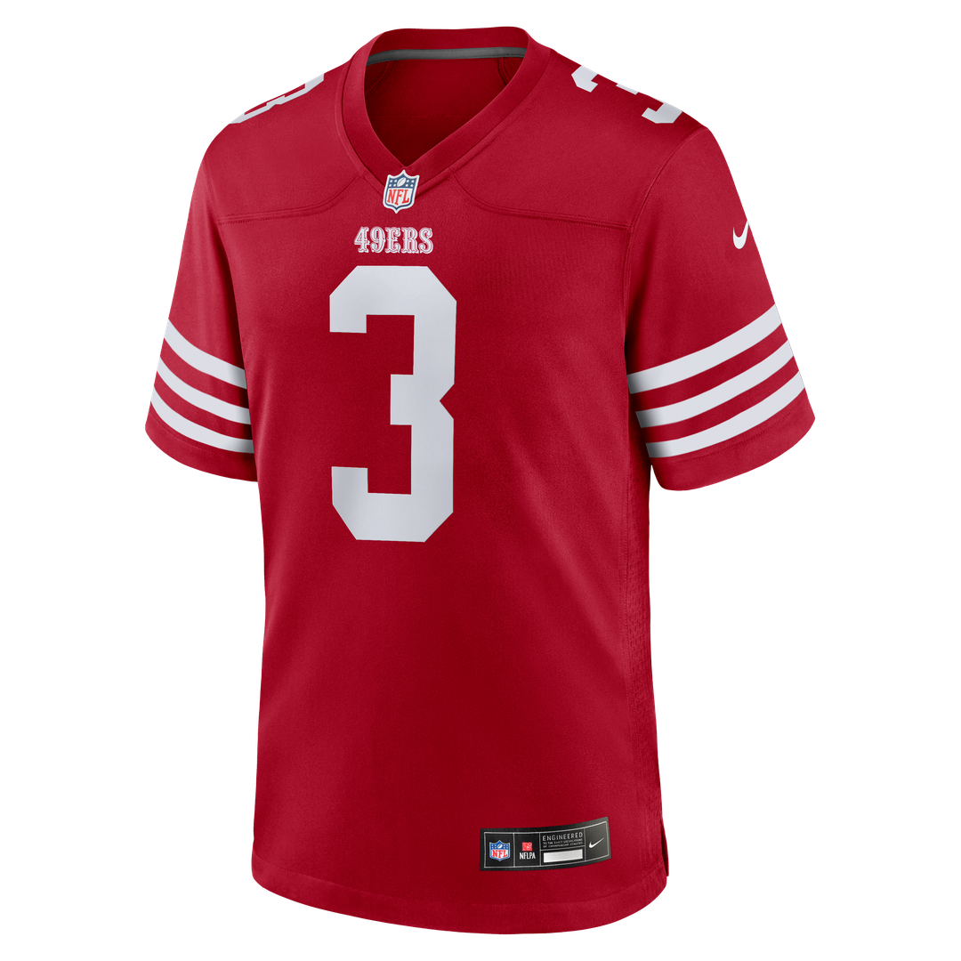 San Francisco 49ers Christian Kirk Nike Team Game Jersey - Scarlet