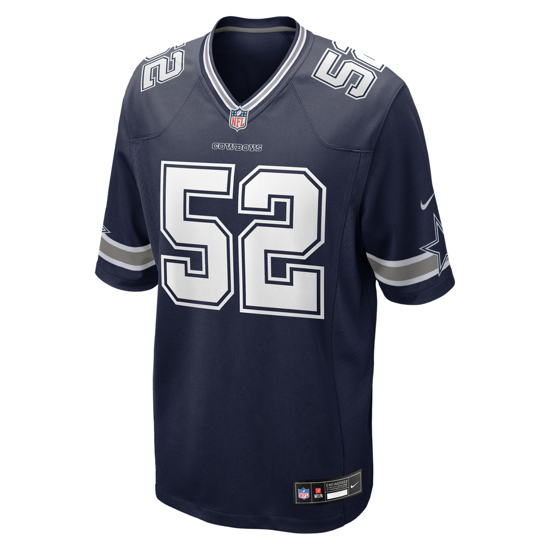 Dallas Cowboys Tyler Booker Nike Team Game Jersey - Navy