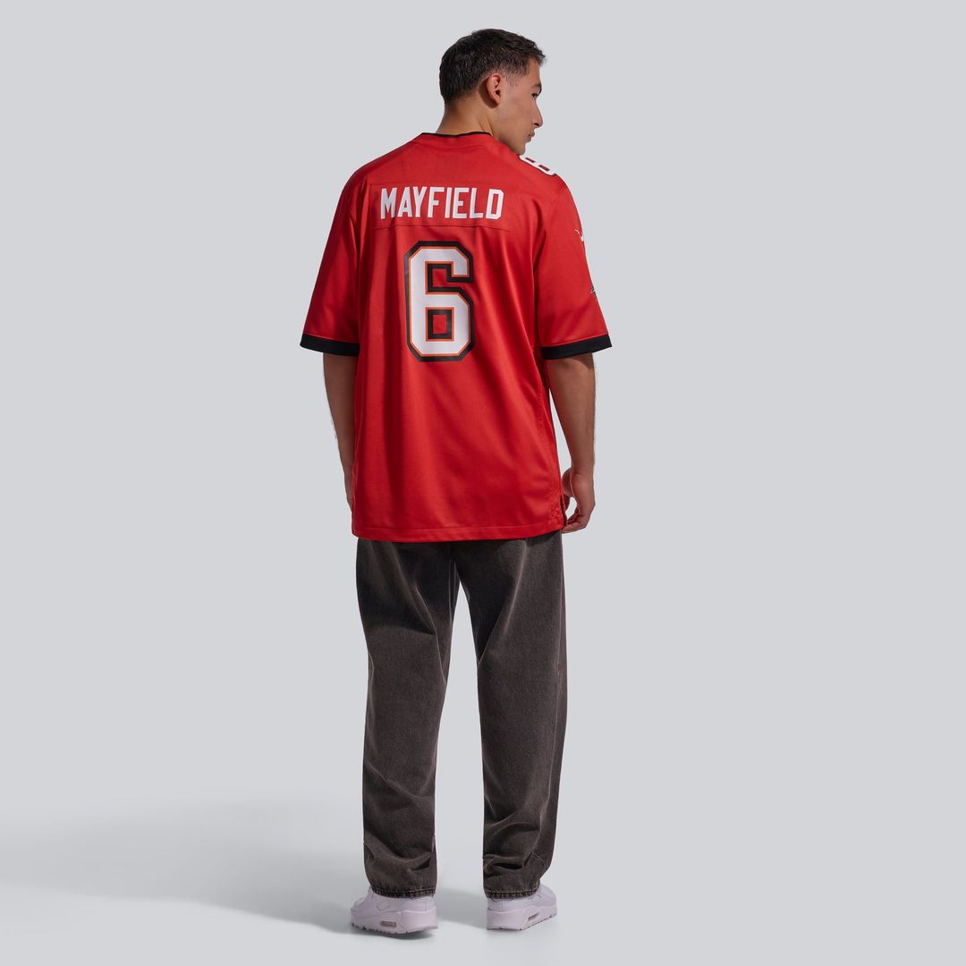 Tampa Bay Buccaneers Baker Mayfield Nike Team Game Jersey - Red