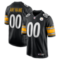 Pittsburgh Steelers Nike Custom Game Jersey - Black
