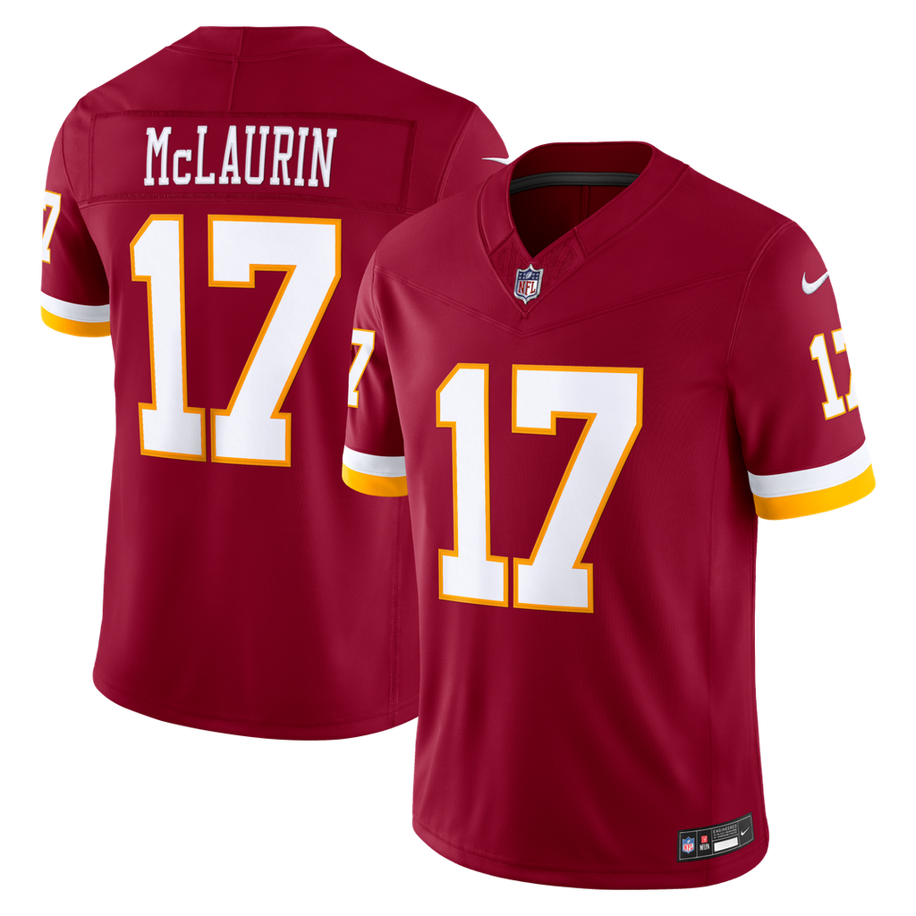 Washington Commanders Terry McLaurin Nike Team Vapor F.U.S.E. Stitched Limited Jersey - Burgundy