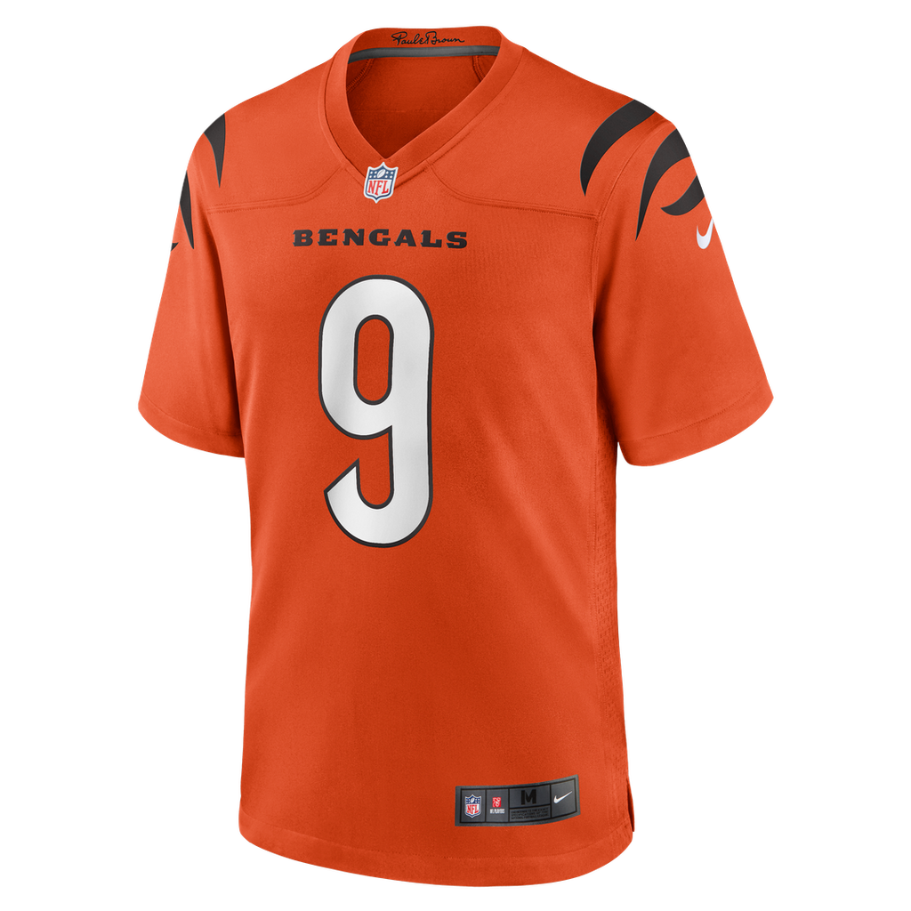 Cincinnati Bengals Joe Burrow Nike Alternate Game Jersey - Orange