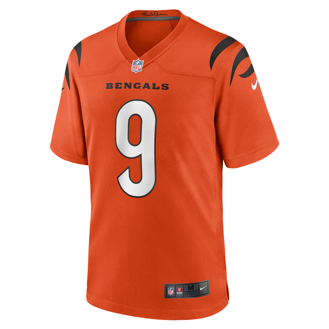 Cincinnati Bengals Joe Burrow Nike Alternate Game Jersey - Orange