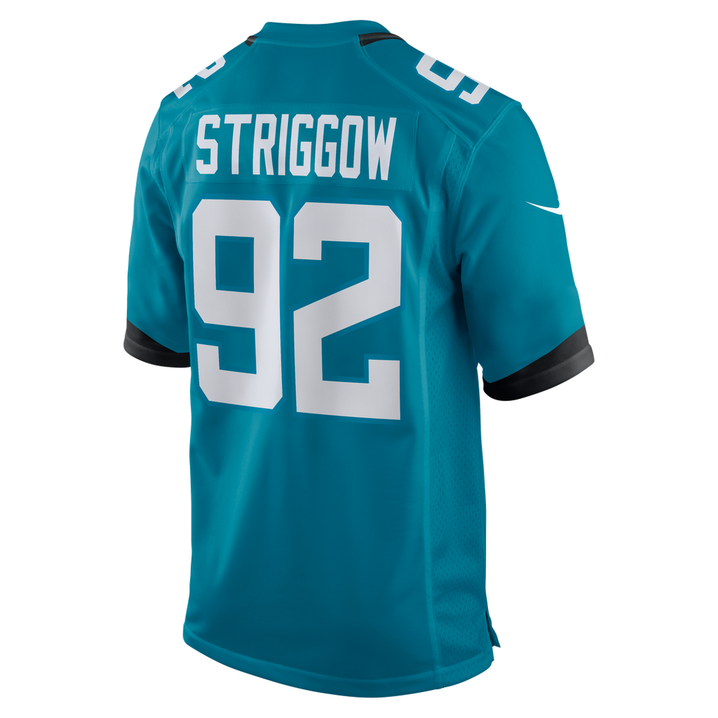 Jacksonville Jaguars Danny Striggow Nike Team Game Jersey - Teal
