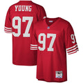 San Francisco 49ers Bryant Young Mitchell & Ness Legacy Replica Jersey - Scarlet