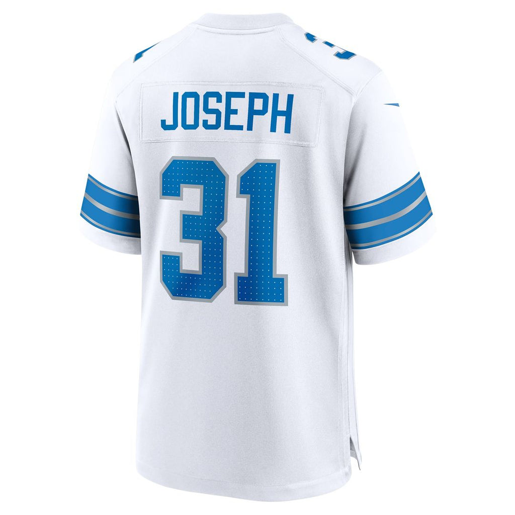Detroit Lions Kerby Joseph Nike Game Jersey - White