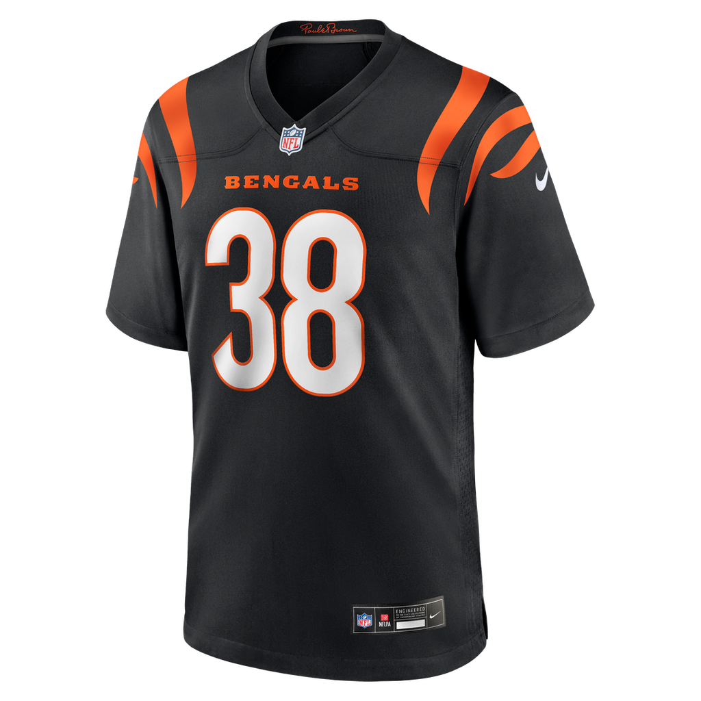 Cincinnati Bengals DJ Ivey Nike Team Game Jersey - Black