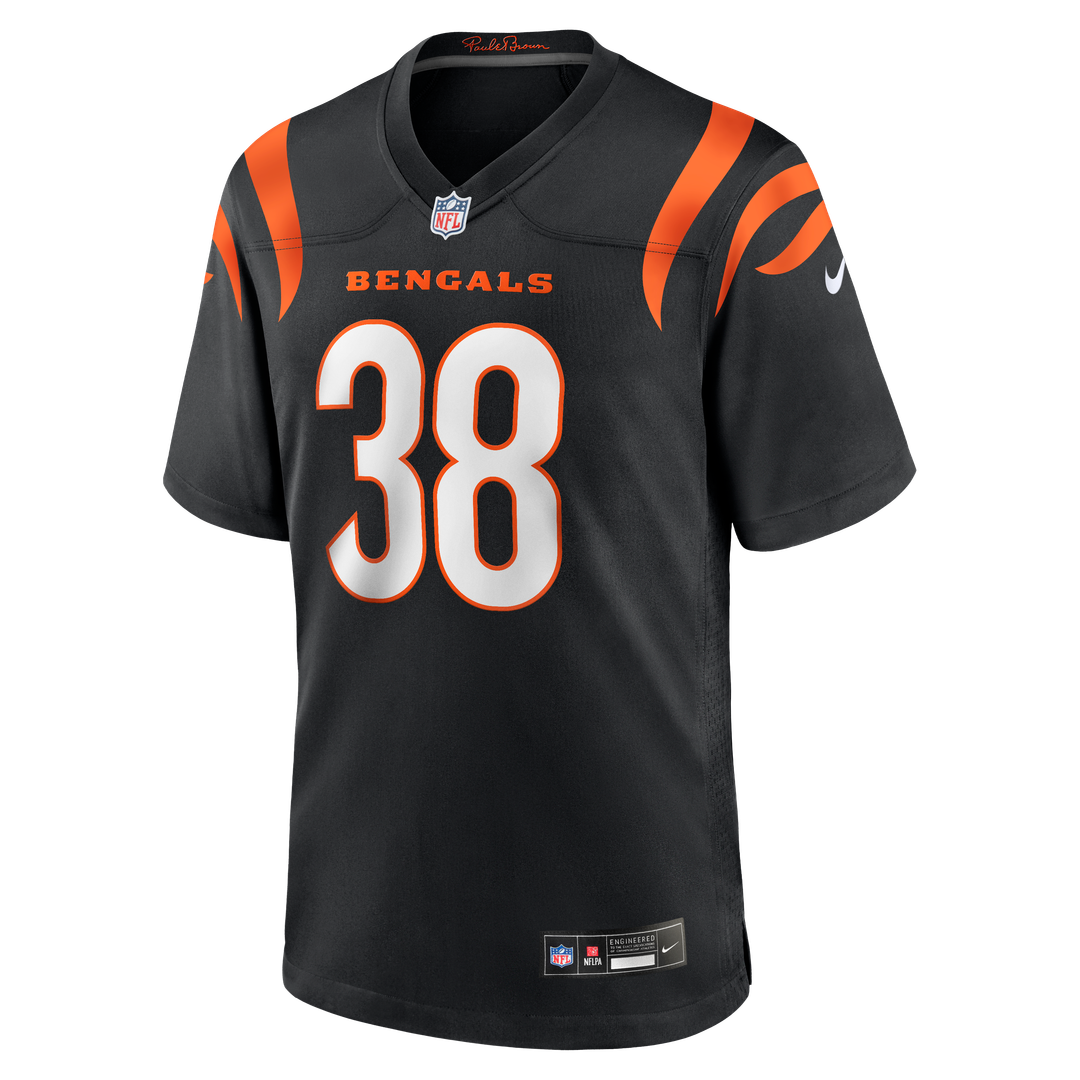 Cincinnati Bengals DJ Ivey Nike Team Game Jersey - Black