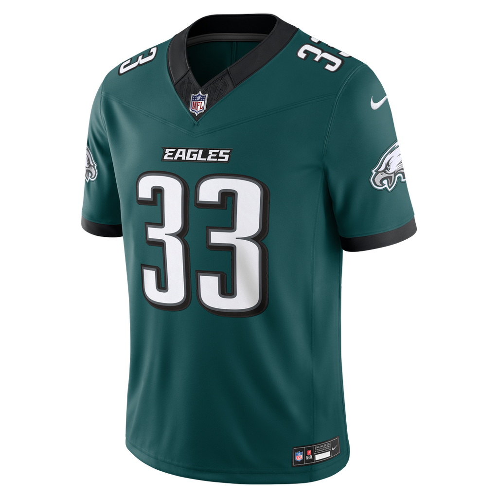 Philadelphia Eagles Cooper DeJean Nike Team Vapor F.U.S.E. Stitched Limited Jersey - Midnight Green