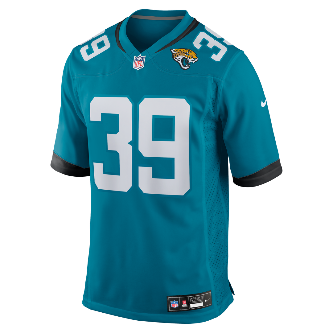 Jacksonville Jaguars Cam Little Nike Team Game Jersey - Teal