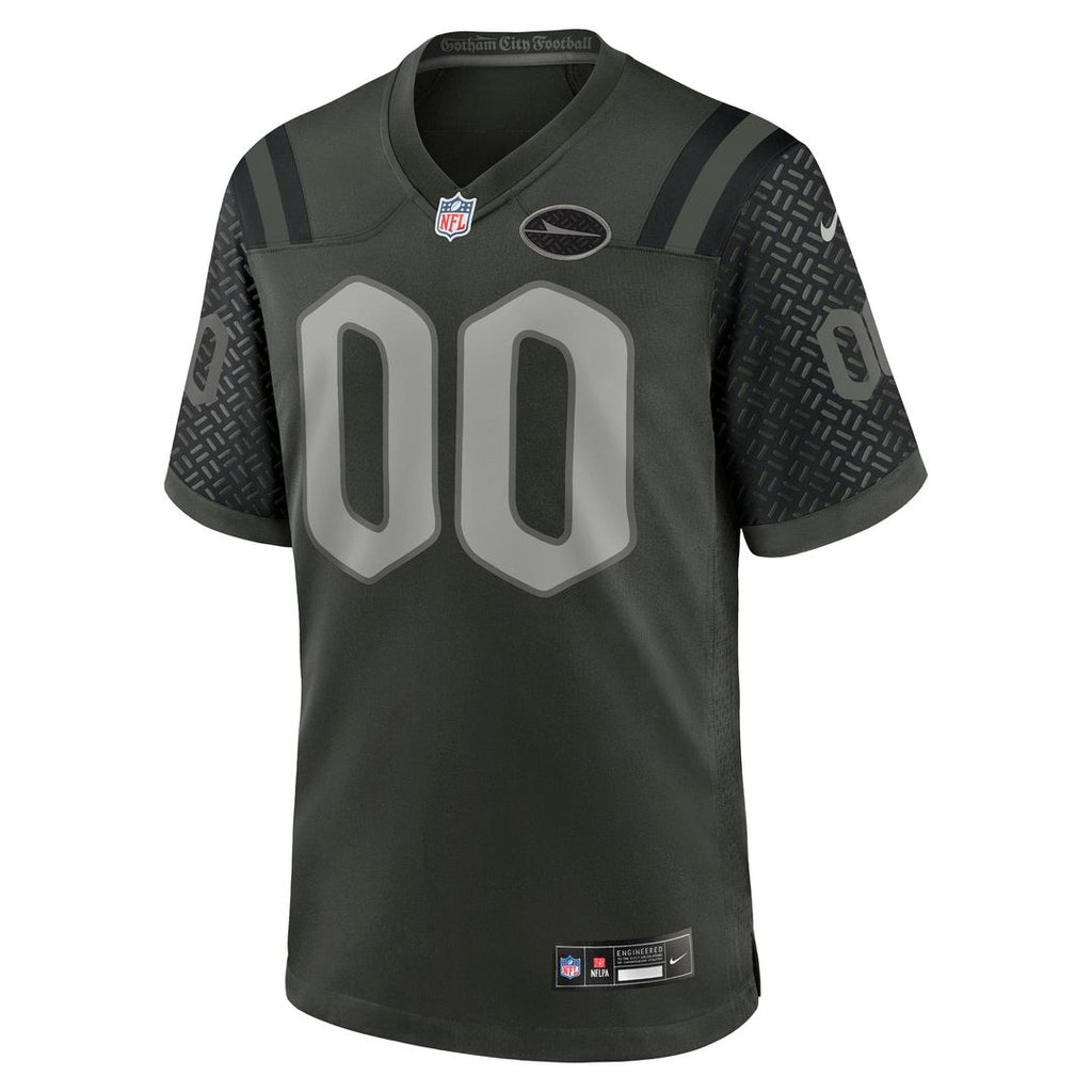 New York Jets Nike Rivalries Collection Custom Game Jersey - Green