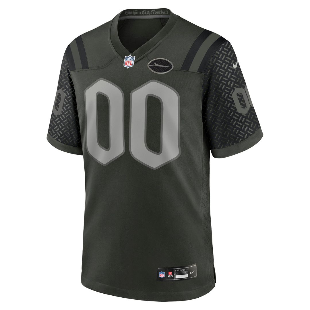New York Jets Nike Rivalries Collection Custom Game Jersey - Green