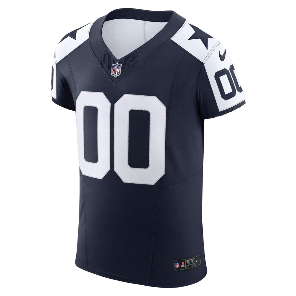 Dallas Cowboys Nike Vapor F.U.S.E. Elite Custom Jersey - Navy
