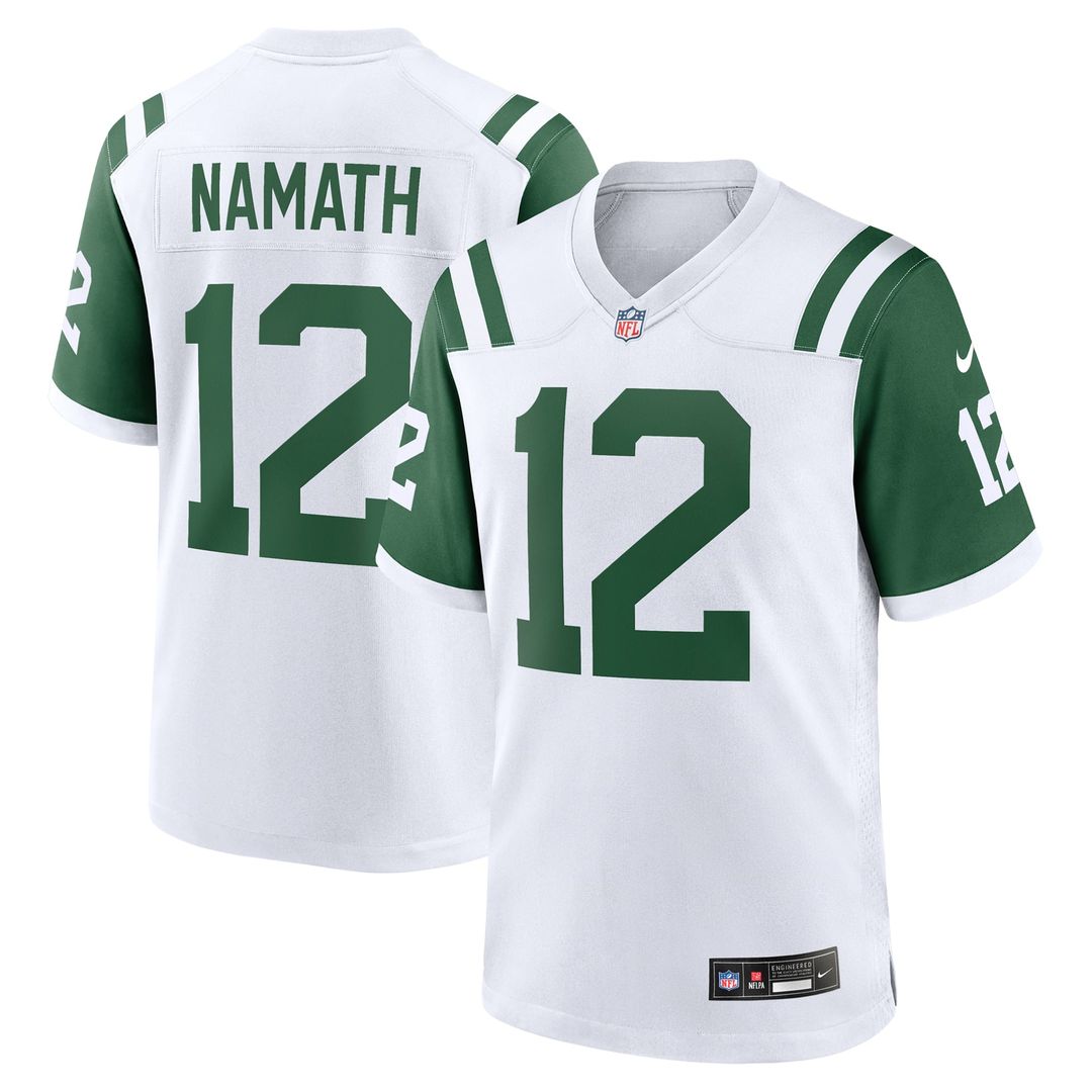 New York Jets Joe Namath Nike Game Jersey - Legacy Green