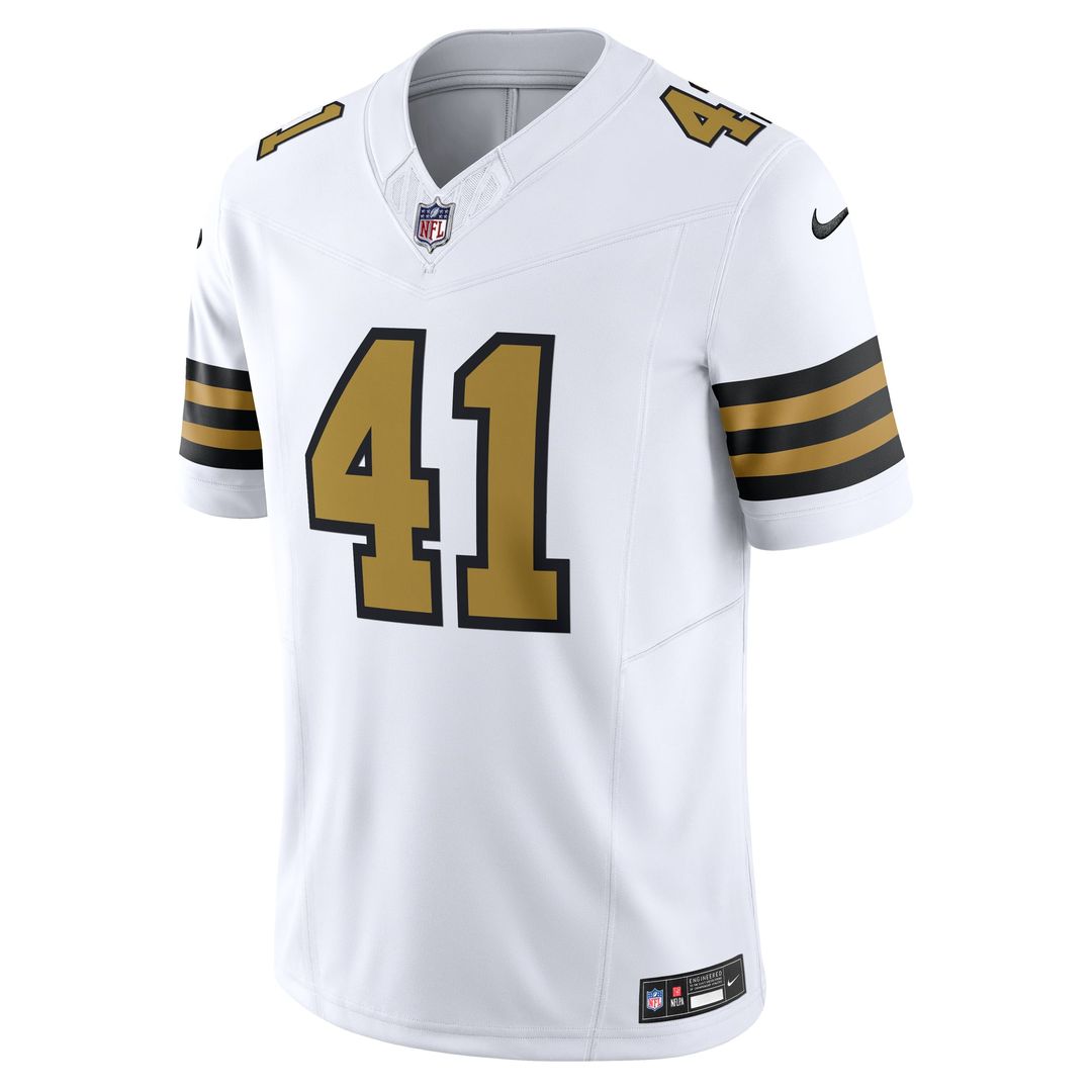 New Orleans Saints Alvin Kamara Nike Alternate Vapor F.U.S.E. Limited Jersey - White
