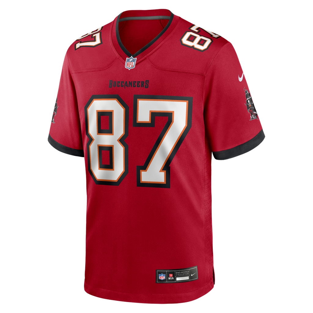 Tampa Bay Buccaneers Payne Durham Nike Game Jersey - Red