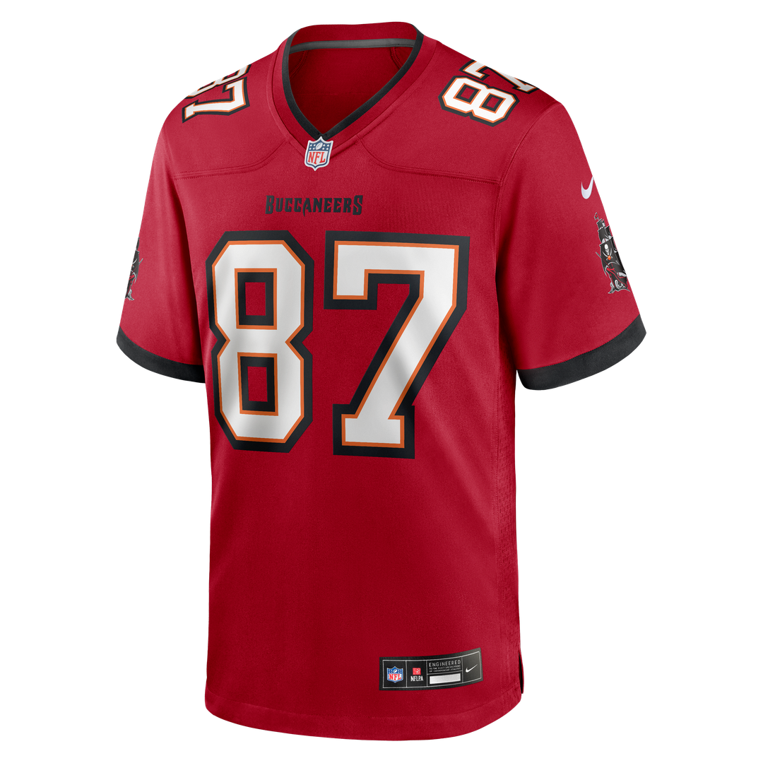 Tampa Bay Buccaneers Payne Durham Nike Game Jersey - Red