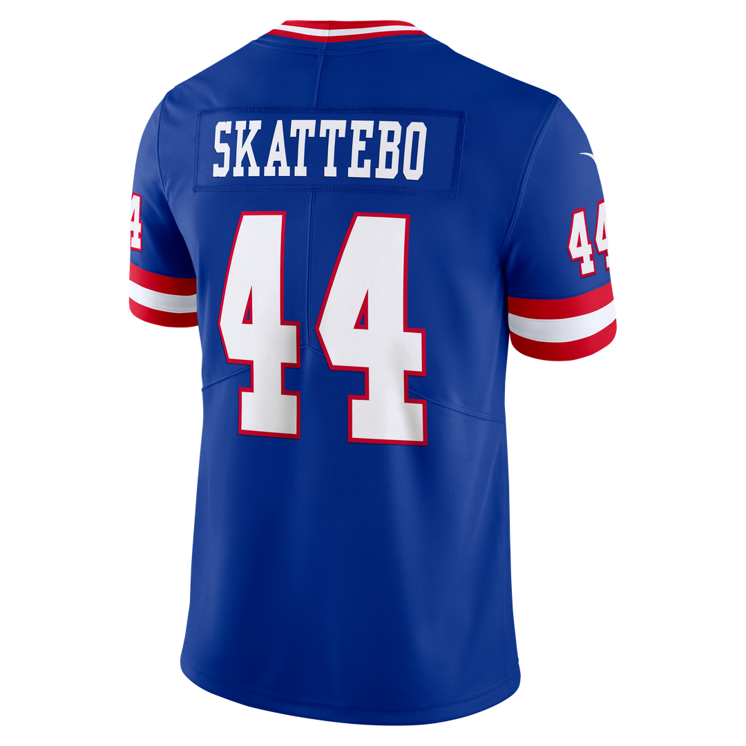New York Giants Cam Skattebo Nike Legacy Vapor Untouchable Stitched Limited Jersey - Royal