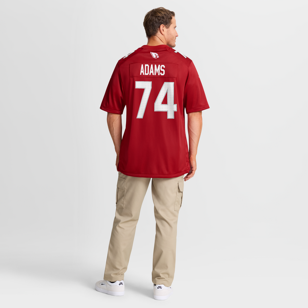Arizona Cardinals Isaiah Adams Nike Team Game Jersey - Cardinal